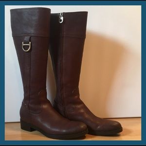 BALLY leather “riding” boot size 38